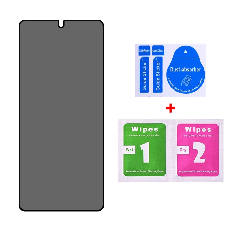 Full Cover Anti-peeping Tempered Glass Film For Xiaomi Redmi Note 10 Lite