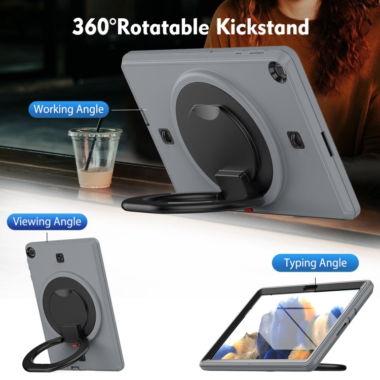 For Huawei Matepad T 10 / T 10S Black Shockproof TPU + PC Tablet Case