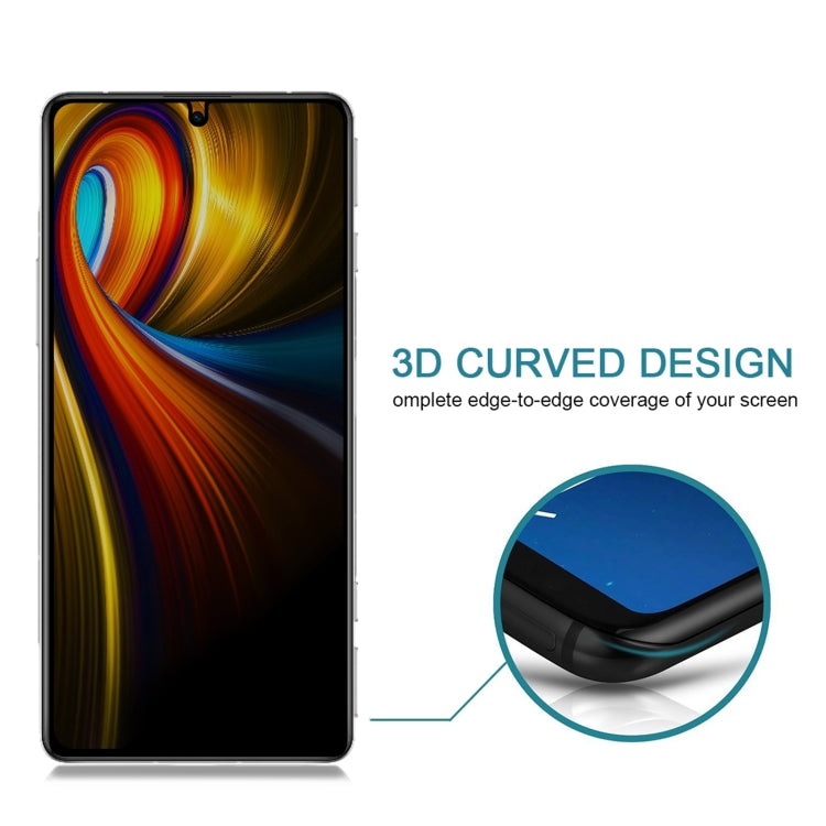 25 PCS Full Cover Anti-peeping Tempered Glass Film For Xiaomi Poco F3 GT