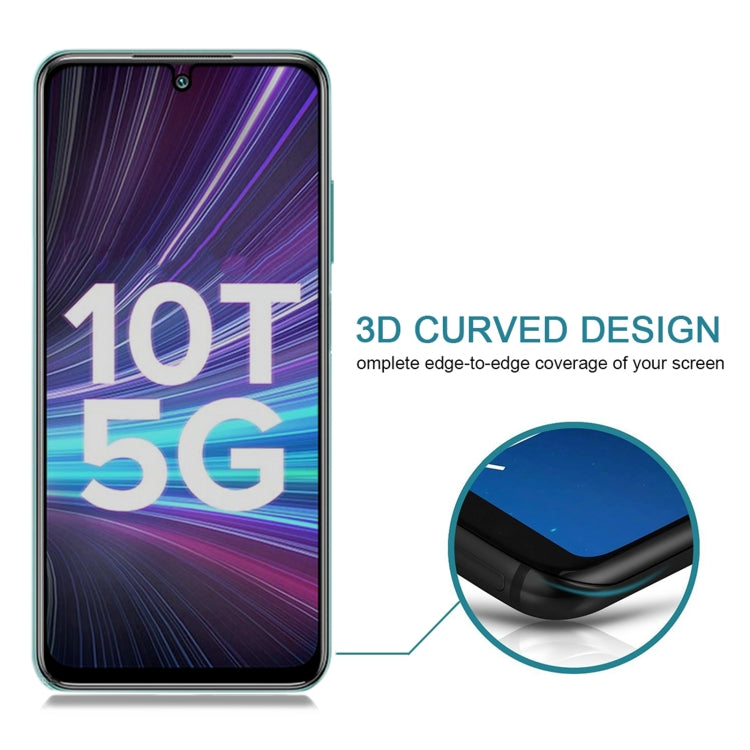 25 PCS Full Cover Anti-peeping Tempered Glass Film For Xiaomi Redmi Note 10T 5G