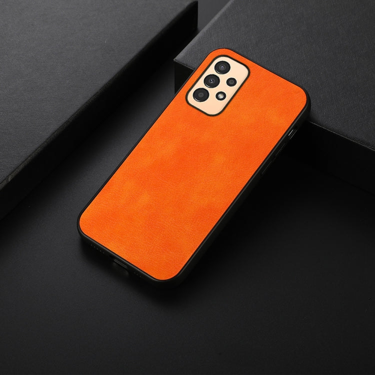 For Samsung Galaxy A13 4G Two-color Litchi Texture Phone Case
