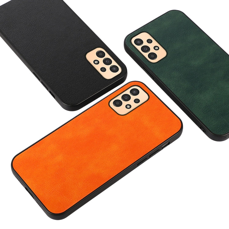 For Samsung Galaxy A13 4G Two-color Litchi Texture Phone Case