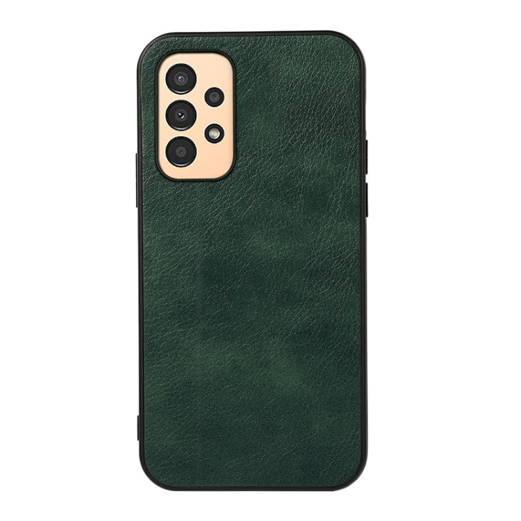 For Samsung Galaxy A13 4G Two-color Litchi Texture Phone Case