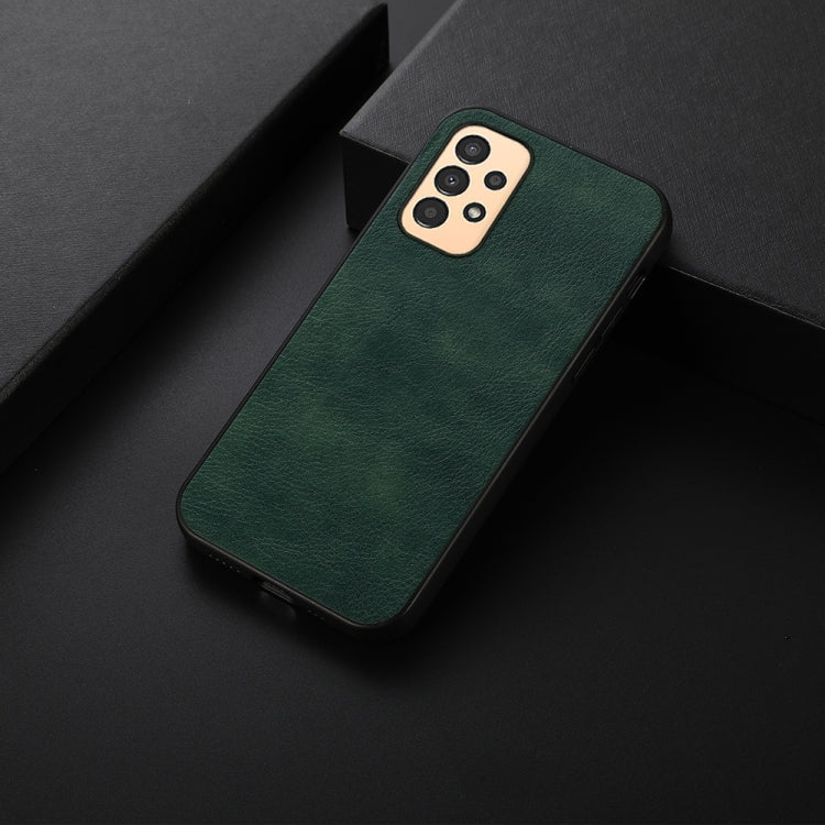 For Samsung Galaxy A13 4G Two-color Litchi Texture Phone Case