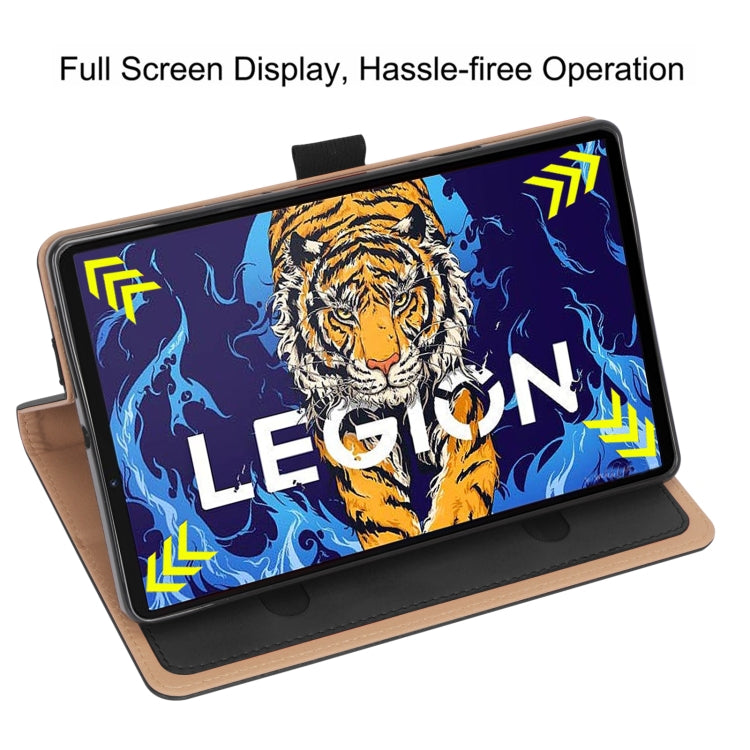 For Lenovo Legion Y700 8.8 inch 2022 Business Retro PU Horizontal Flip Leather Tablet Case
