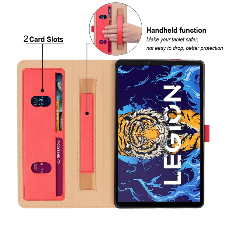 For Lenovo Legion Y700 8.8 inch 2022 Business Retro PU Horizontal Flip Leather Tablet Case