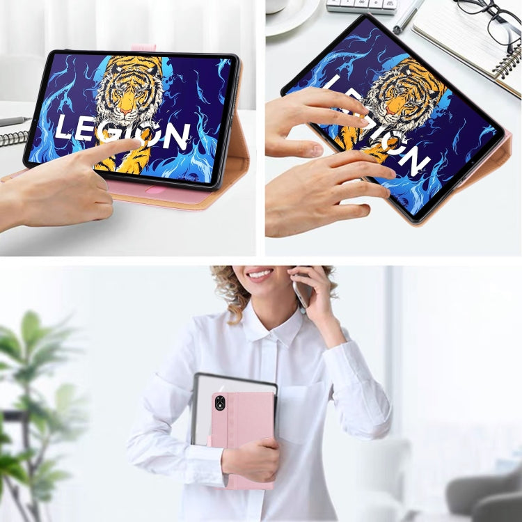 For Lenovo Legion Y700 8.8 inch 2022 Business Retro PU Horizontal Flip Leather Tablet Case