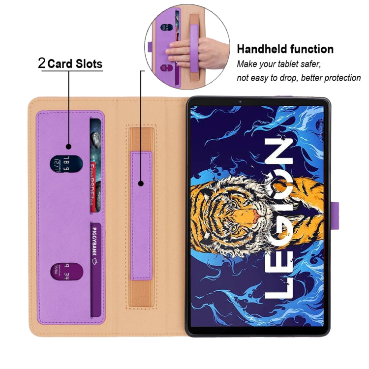 For Lenovo Legion Y700 8.8 inch 2022 Business Retro PU Horizontal Flip Leather Tablet Case
