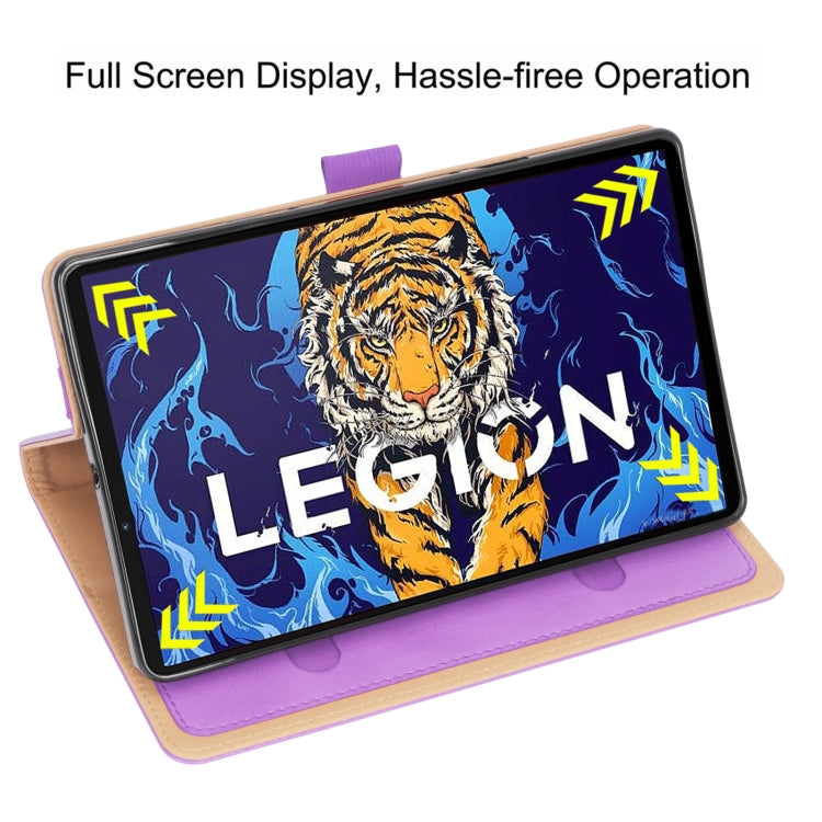 For Lenovo Legion Y700 8.8 inch 2022 Business Retro PU Horizontal Flip Leather Tablet Case