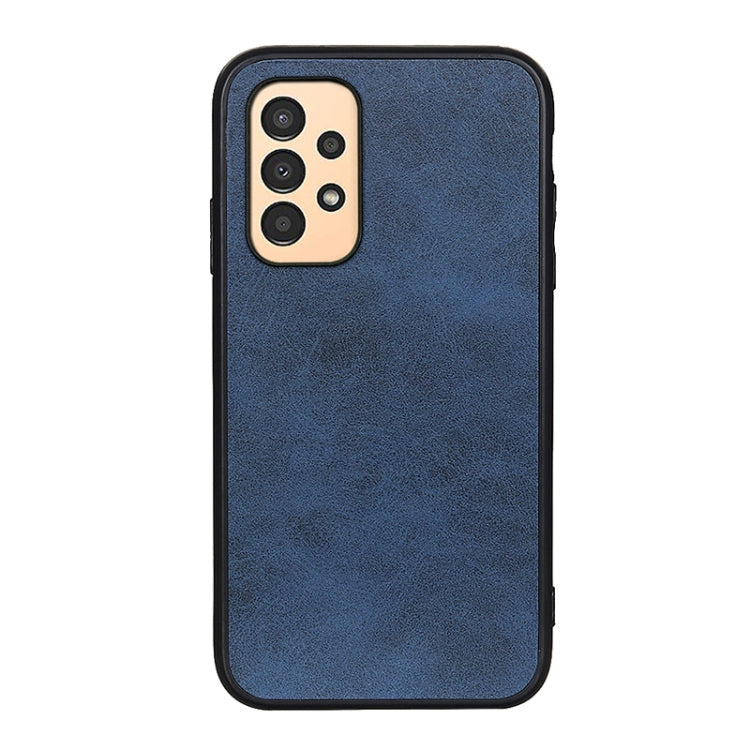 For Samsung Galaxy A13 4G Two-color Calf Texture PU Phone Case