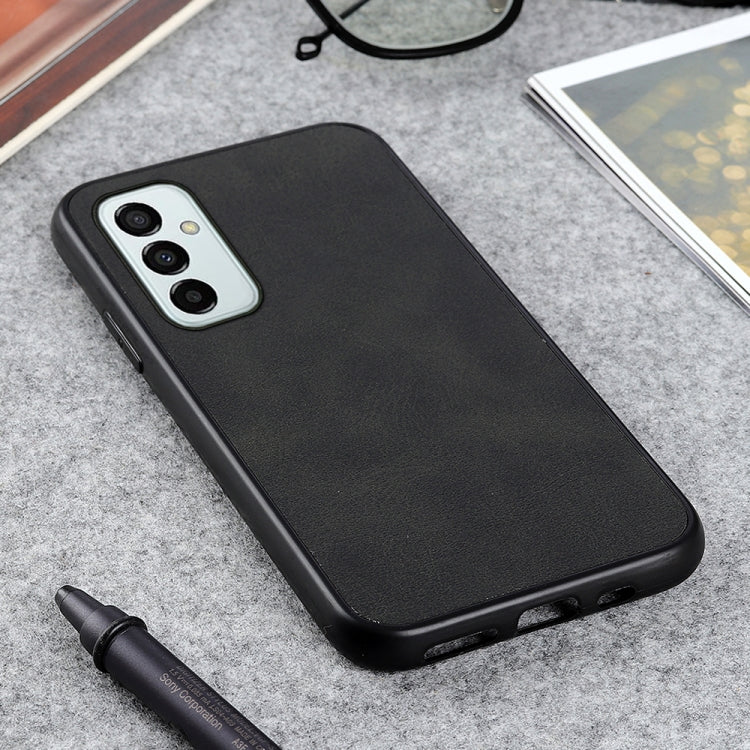For Samsung Galaxy M23 / F23 5G Two-color Calf Texture PU Phone Case