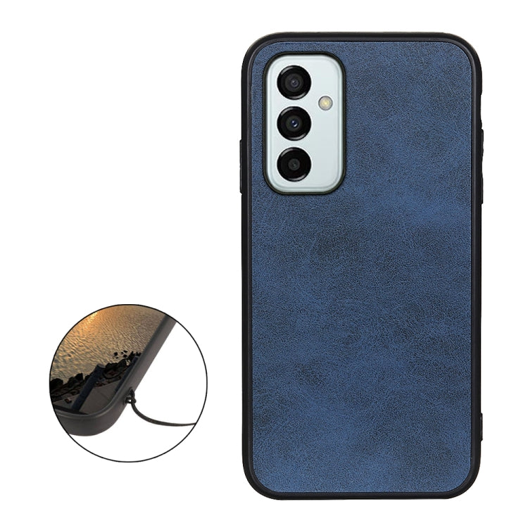 For Samsung Galaxy M23 / F23 5G Two-color Calf Texture PU Phone Case