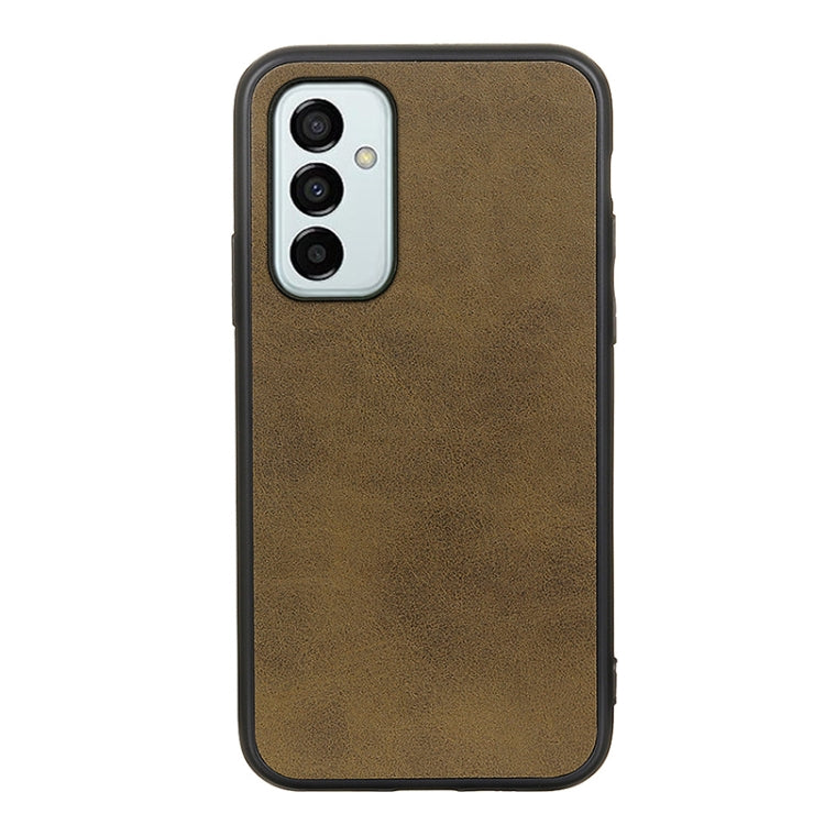 For Samsung Galaxy M23 / F23 5G Two-color Calf Texture PU Phone Case