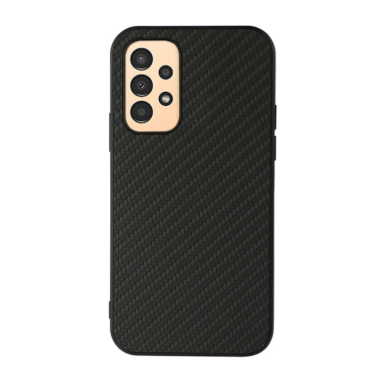 For Samsung Galaxy A13 4G Carbon Fiber Texture Shockproof Phone Case