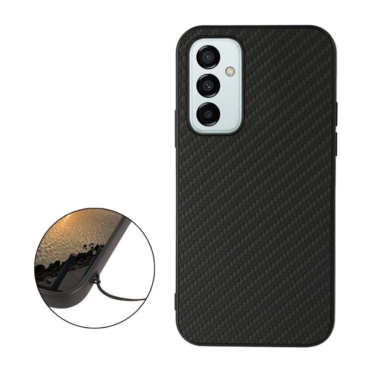 For Samsung Galaxy M23 / F23 5G Carbon Fiber Texture Shockproof Phone Case