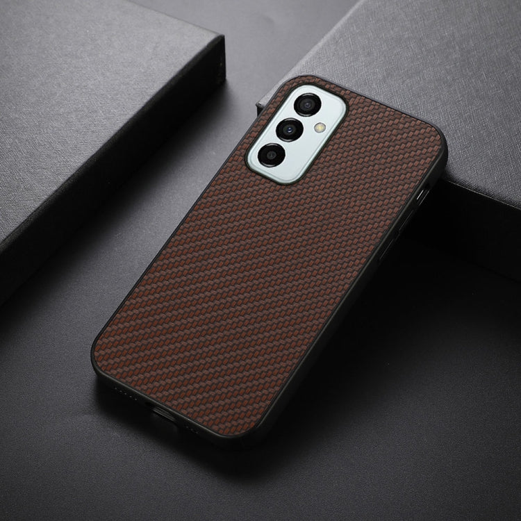 For Samsung Galaxy M23 / F23 5G Carbon Fiber Texture Shockproof Phone Case