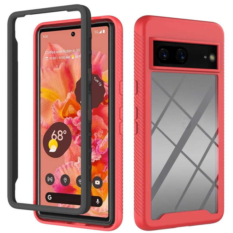 For Google Pixel 7 5G Starry Sky Solid Color Series PC + TPU Phone Case