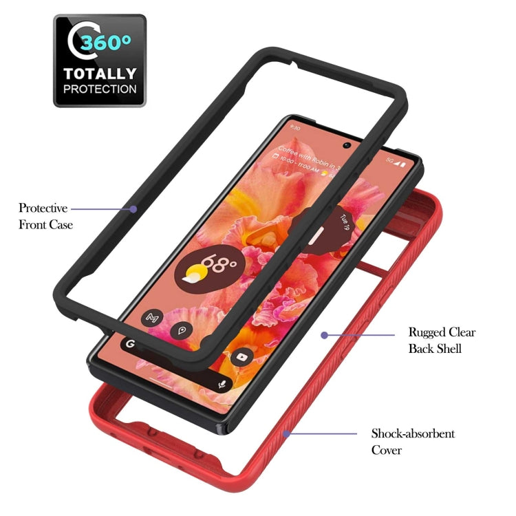 For Google Pixel 7 5G Starry Sky Solid Color Series PC + TPU Phone Case