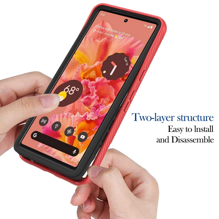 For Google Pixel 7 5G Starry Sky Solid Color Series PC + TPU Phone Case