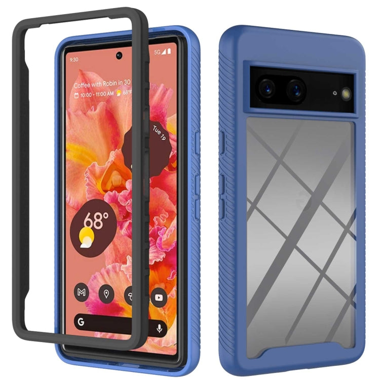 For Google Pixel 7 5G Starry Sky Solid Color Series PC + TPU Phone Case