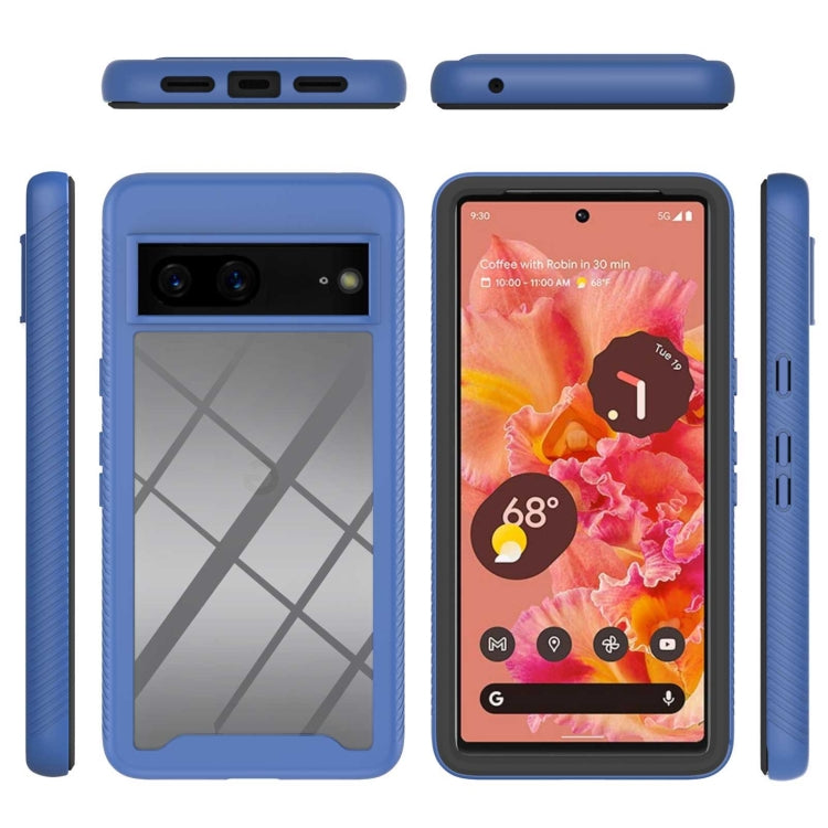 For Google Pixel 7 5G Starry Sky Solid Color Series PC + TPU Phone Case