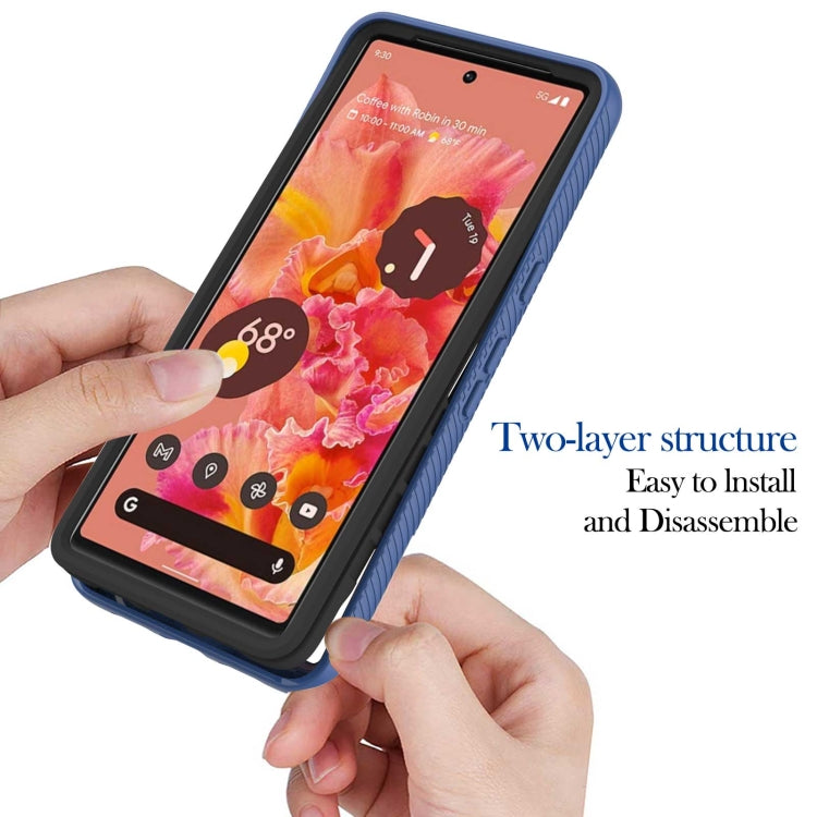 For Google Pixel 7 5G Starry Sky Solid Color Series PC + TPU Phone Case