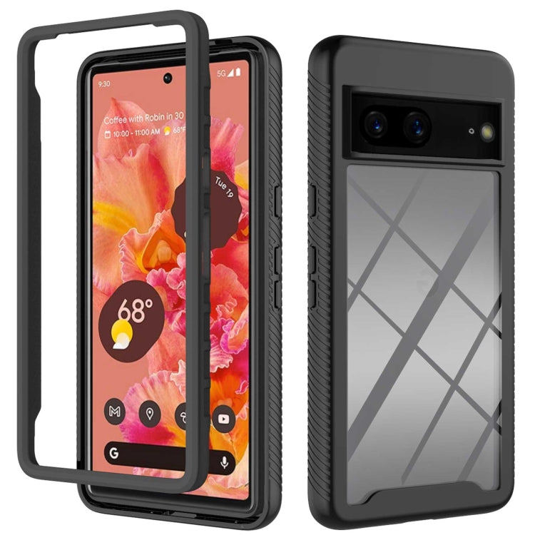 For Google Pixel 7 5G Starry Sky Solid Color Series PC + TPU Phone Case