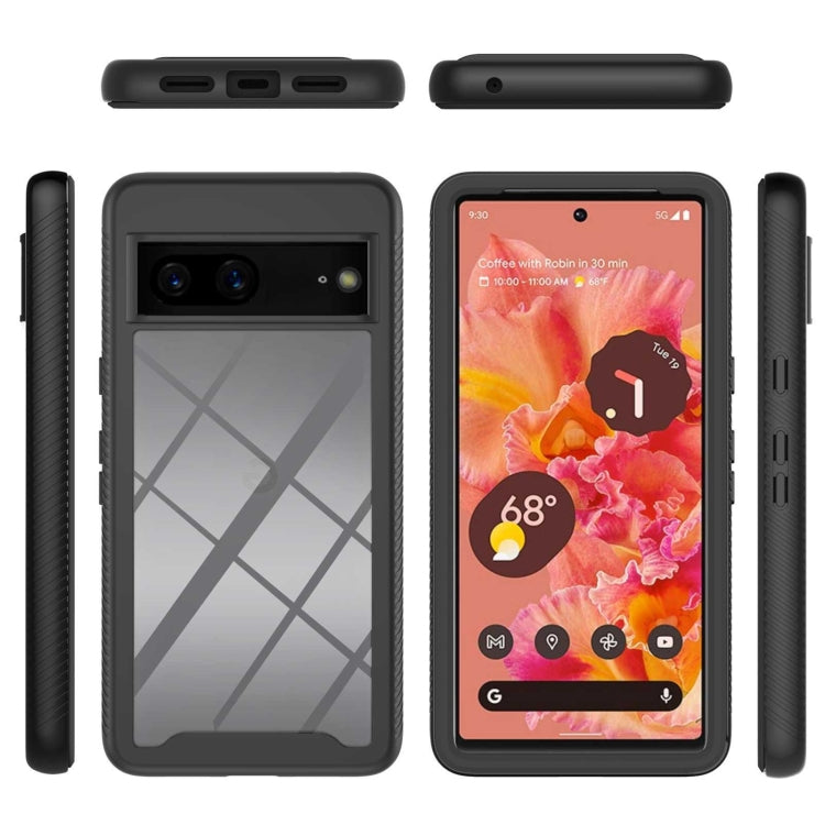 For Google Pixel 7 5G Starry Sky Solid Color Series PC + TPU Phone Case