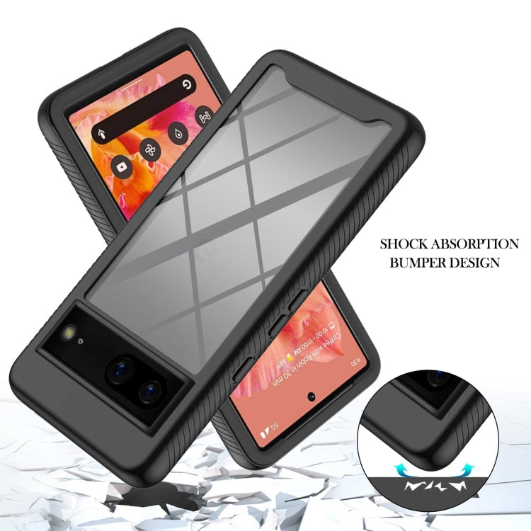 For Google Pixel 7 5G Starry Sky Solid Color Series PC + TPU Phone Case
