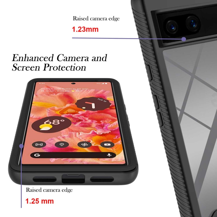 For Google Pixel 7 5G Starry Sky Solid Color Series PC + TPU Phone Case