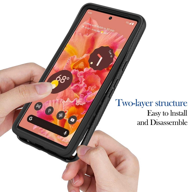 For Google Pixel 7 5G Starry Sky Solid Color Series PC + TPU Phone Case