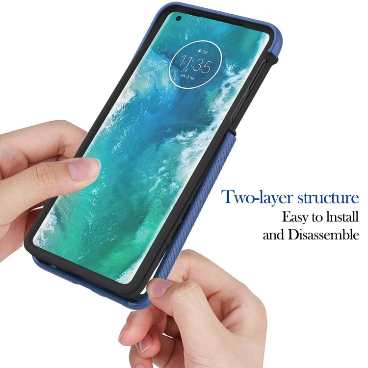 For Motorola Edge+ 2022 Starry Sky Solid Color Series PC + TPU Phone Case