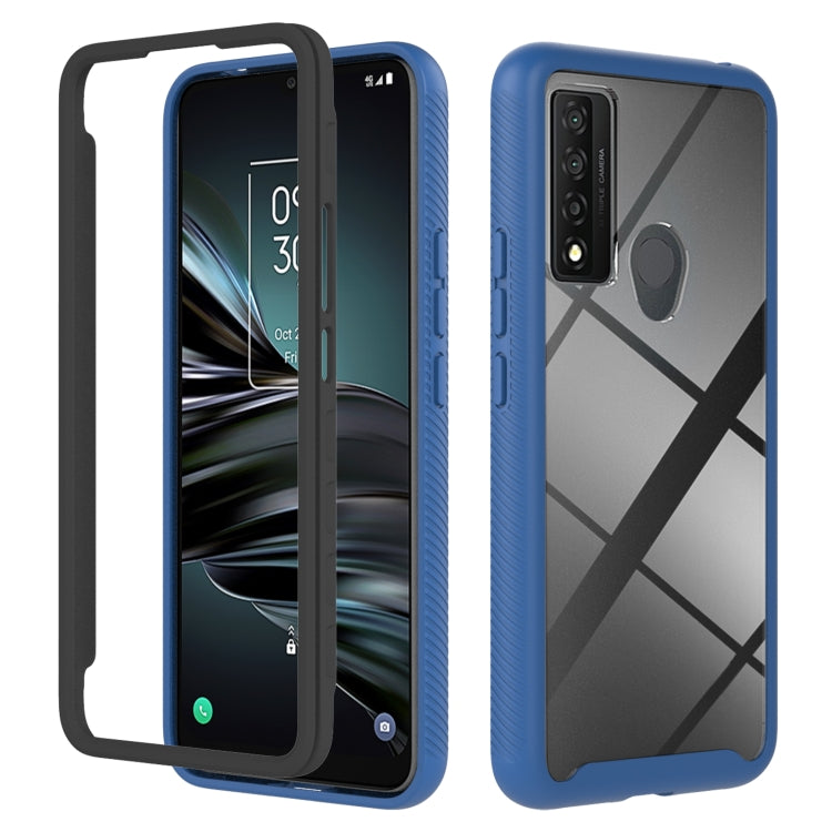 For TCL 20 XE Starry Sky Solid Color Series PC + TPU Phone Case