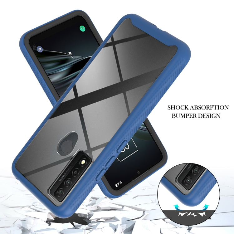 For TCL 20 XE Starry Sky Solid Color Series PC + TPU Phone Case