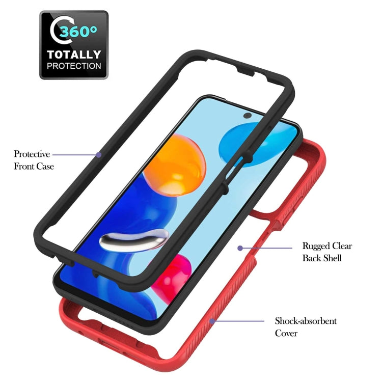 For Xiaomi Redmi Note 11S / Note 11 4G Foreign Starry Sky Solid Color Series PC + TPU Phone Case