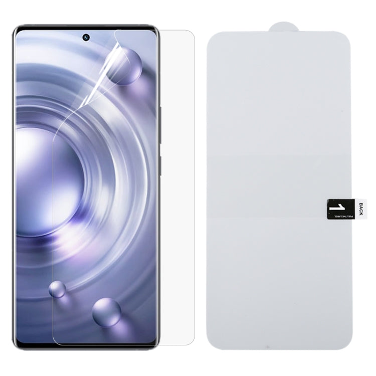 Full Screen Protector Explosion-proof Hydrogel Film For vivo X80 / X80 Pro