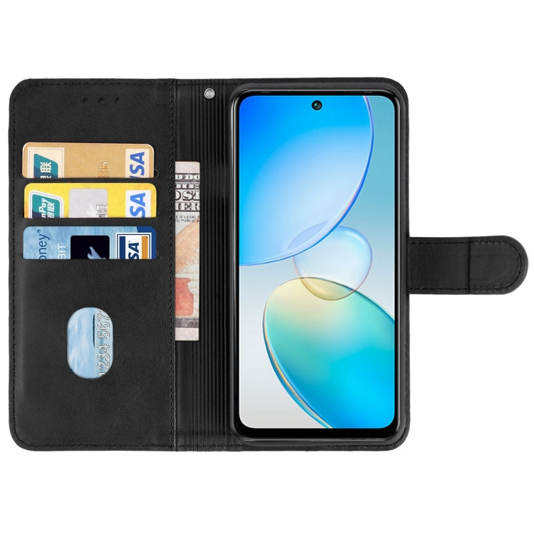 For Infinix Hot 12 Leather Phone Case