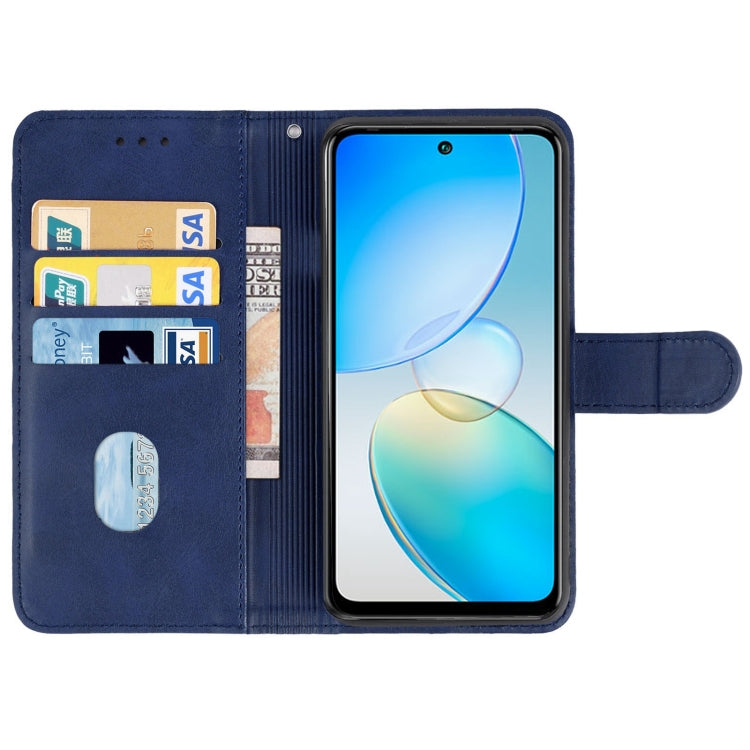 For Infinix Hot 12 Leather Phone Case