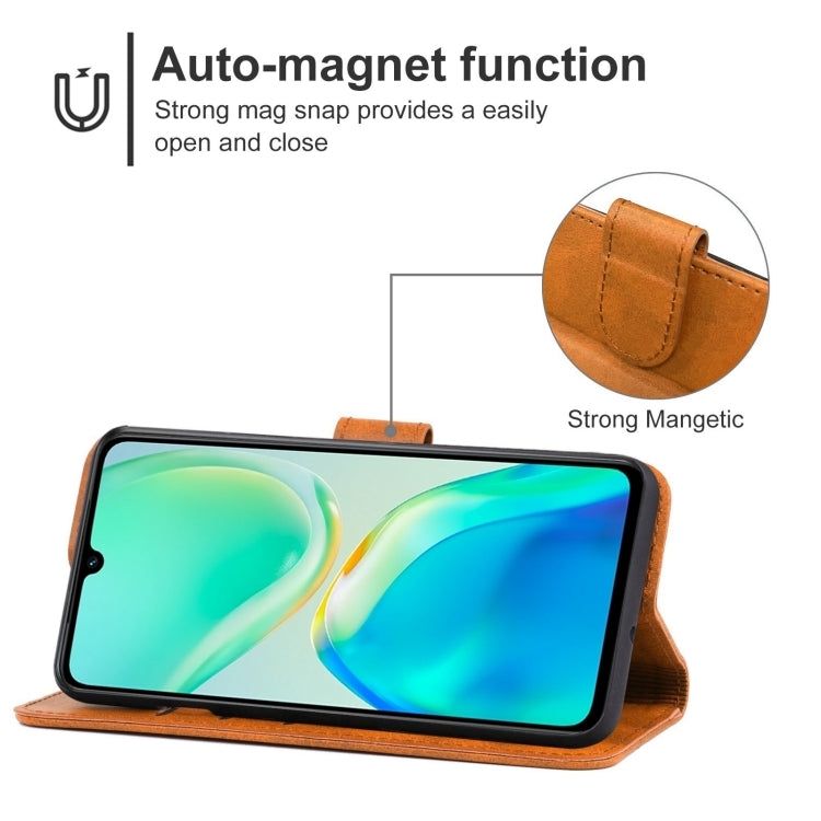 For vivo S15e Leather Phone Case