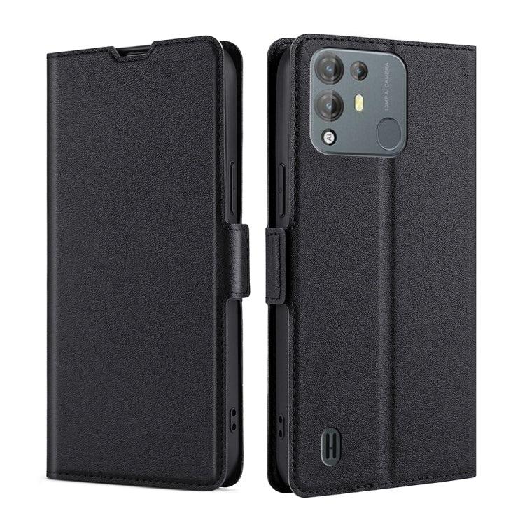 For Blackview A55 Pro Ultra-thin Voltage Side Buckle PU + TPU Leather Phone Case
