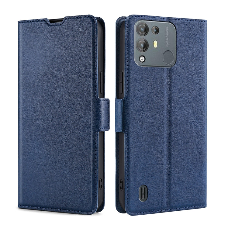 For Blackview A55 Pro Ultra-thin Voltage Side Buckle PU + TPU Leather Phone Case