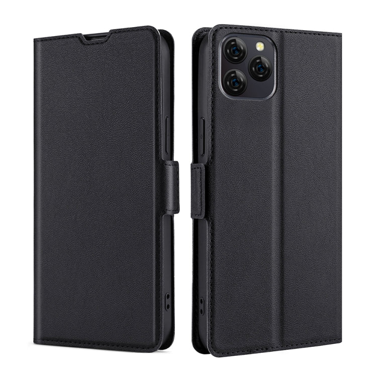 For Blackview A95 Ultra-thin Voltage Side Buckle PU + TPU Leather Phone Case
