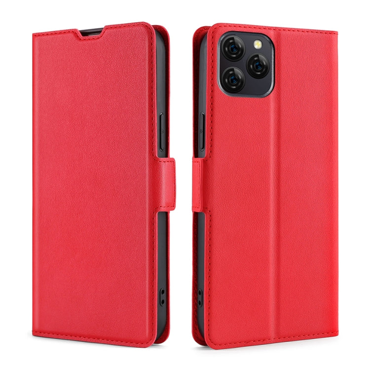 For Blackview A95 Ultra-thin Voltage Side Buckle PU + TPU Leather Phone Case