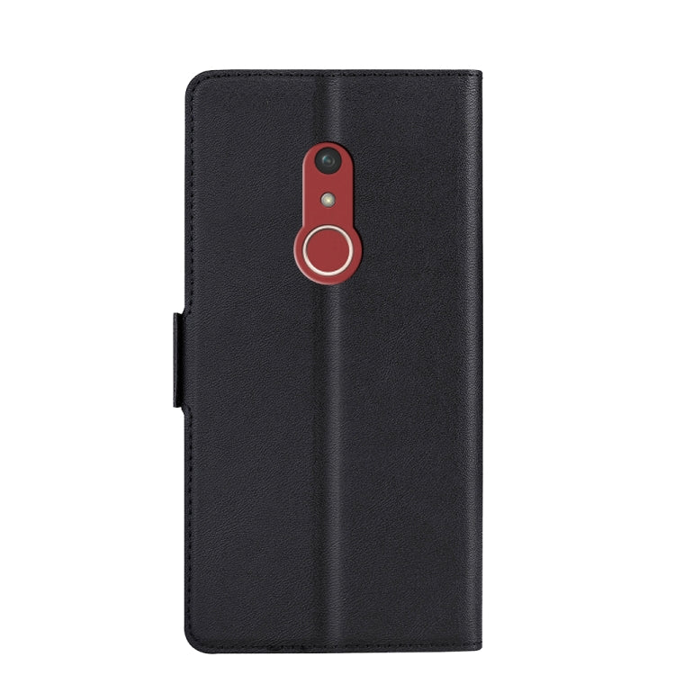 For Fujitsu Arrows Be4 Plus F-41B Ultra-thin Voltage Side Buckle PU + TPU Leather Phone Case