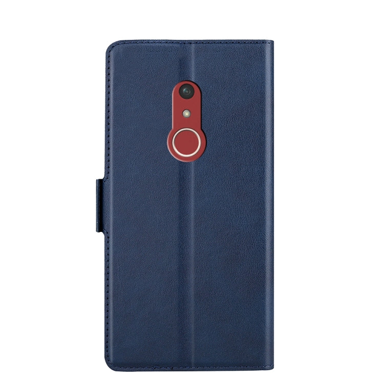 For Fujitsu Arrows Be4 Plus F-41B Ultra-thin Voltage Side Buckle PU + TPU Leather Phone Case