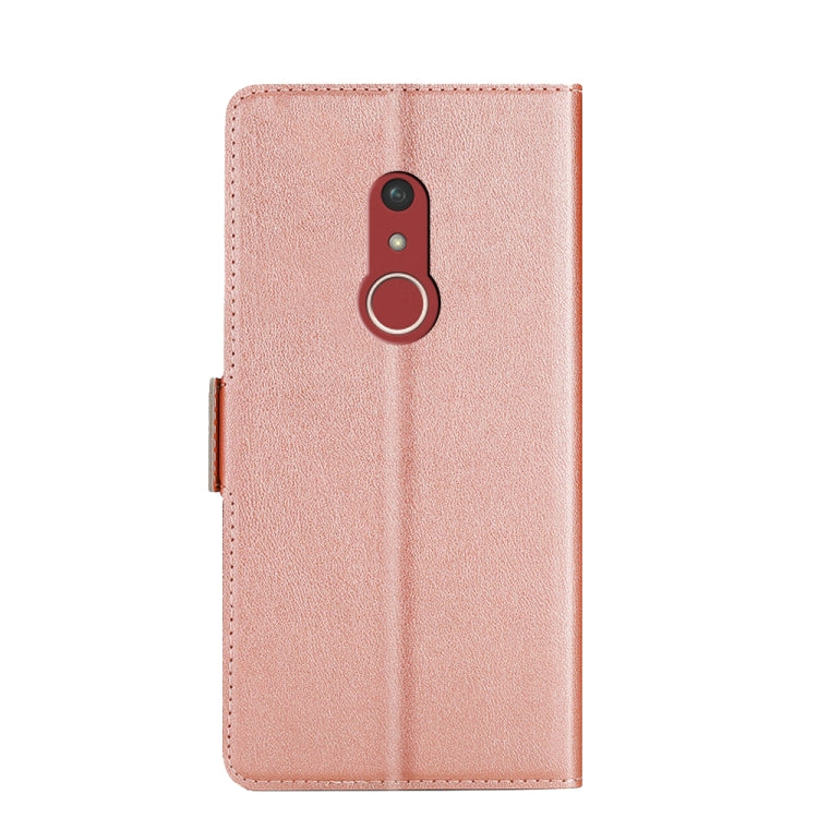 For Fujitsu Arrows Be4 Plus F-41B Ultra-thin Voltage Side Buckle PU + TPU Leather Phone Case