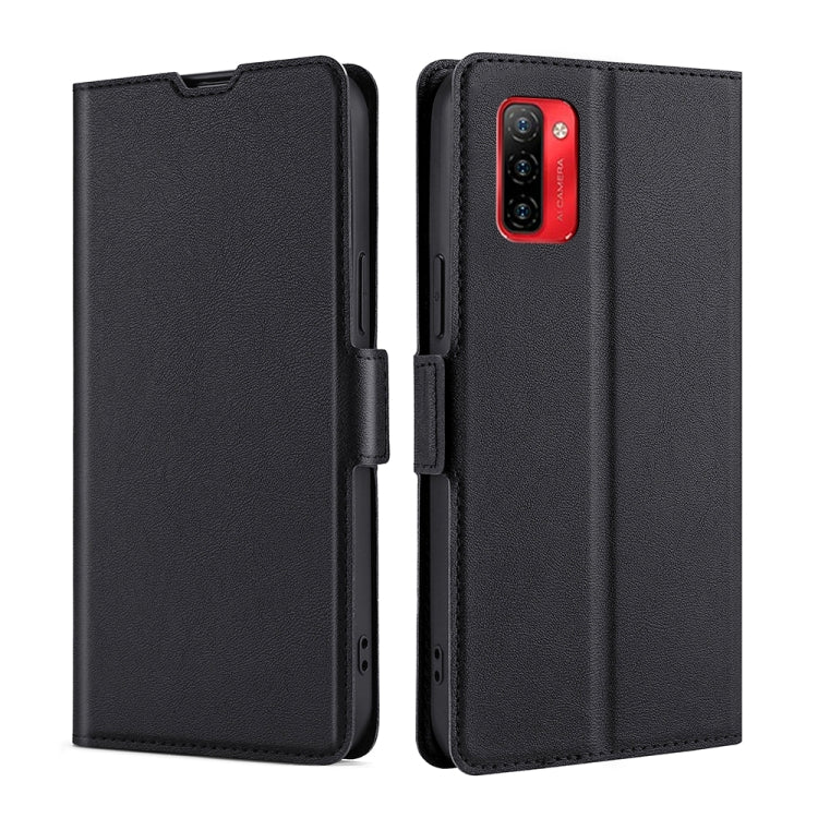 For Ulefone Note 12P Ultra-thin Voltage Side Buckle PU + TPU Leather Phone Case