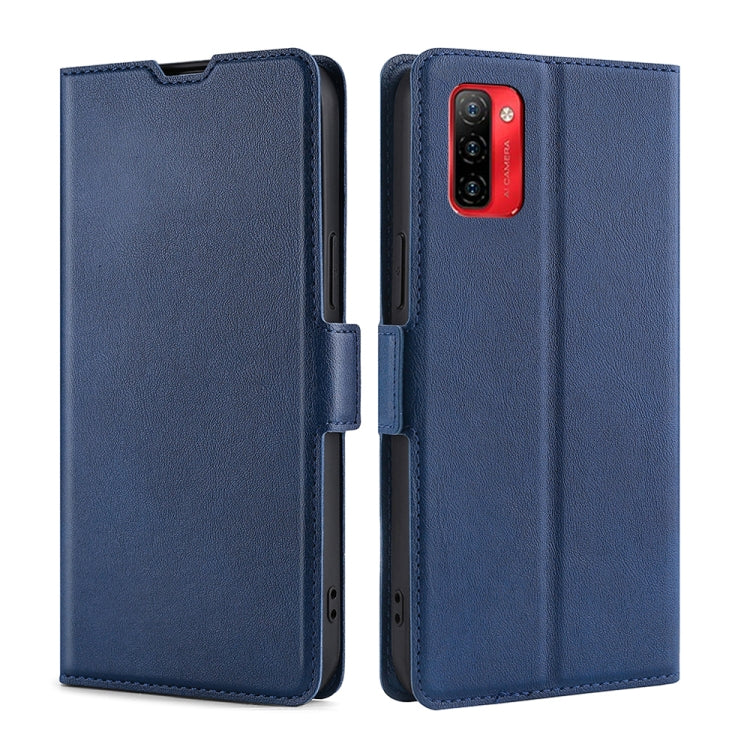 For Ulefone Note 12P Ultra-thin Voltage Side Buckle PU + TPU Leather Phone Case