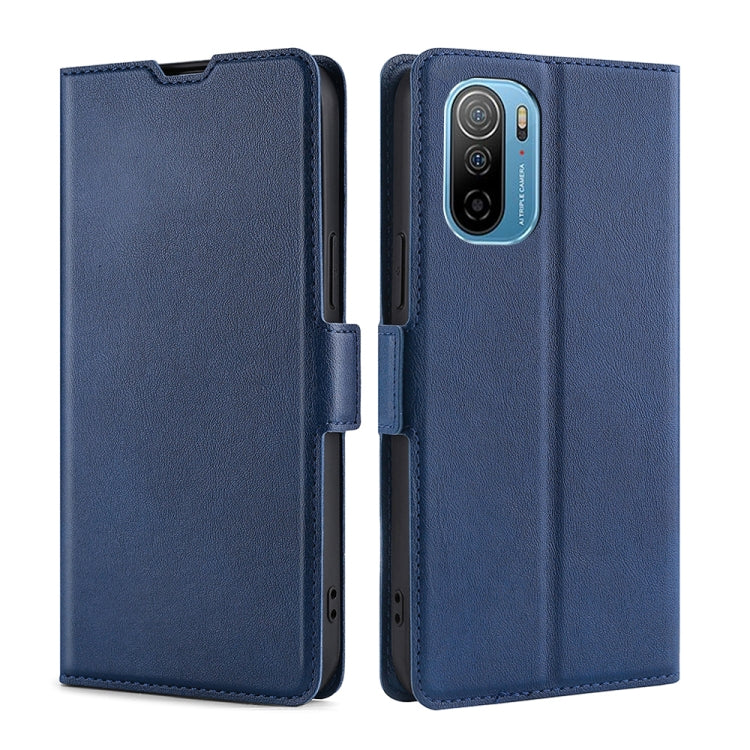 For Ulefone Note 13P Ultra-thin Voltage Side Buckle PU + TPU Leather Phone Case