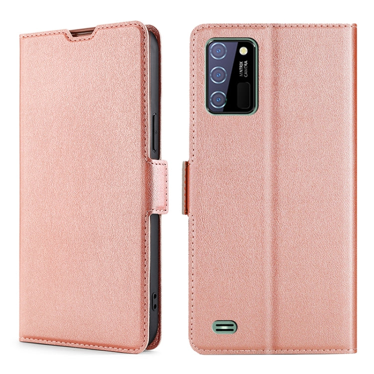 For Oukitel C25 Ultra-thin Voltage Side Buckle PU + TPU Leather Phone Case
